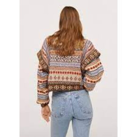 Mango Aztec Print Sweater (Medium) - Perfect Condition - Picture 2 of 8